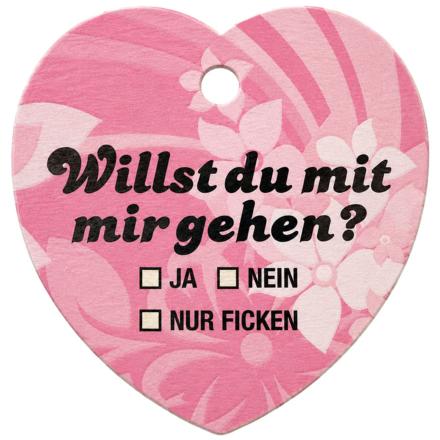FICKEN Bierdeckel Herz