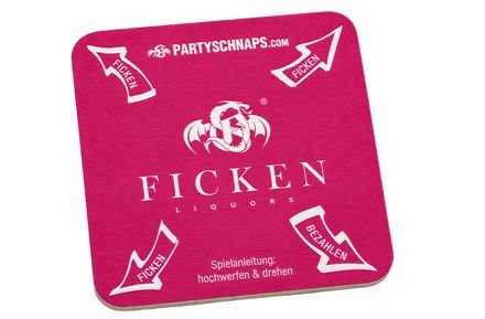 FICKEN Bierdeckel \