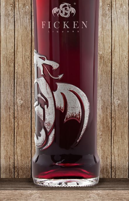 FICKEN Likör 3l (Drachenflasche)