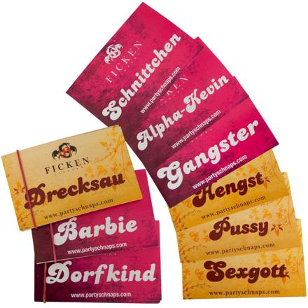 FICKEN Aufkleber Mix