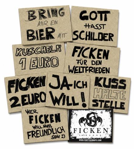 FICKEN Festivalpappen