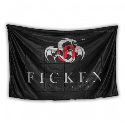 FICKEN Fahne 1,5x1,0m